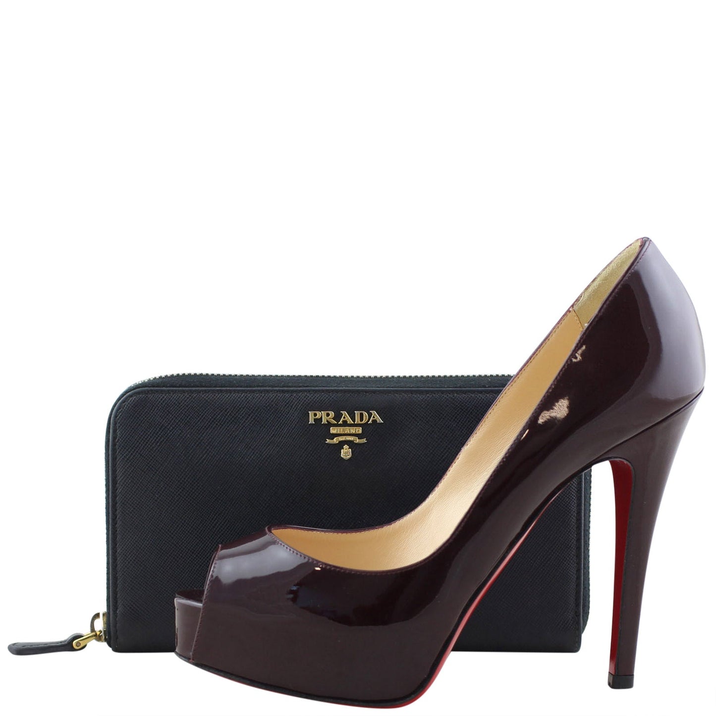 Prada Saffiano Zippy Wallet