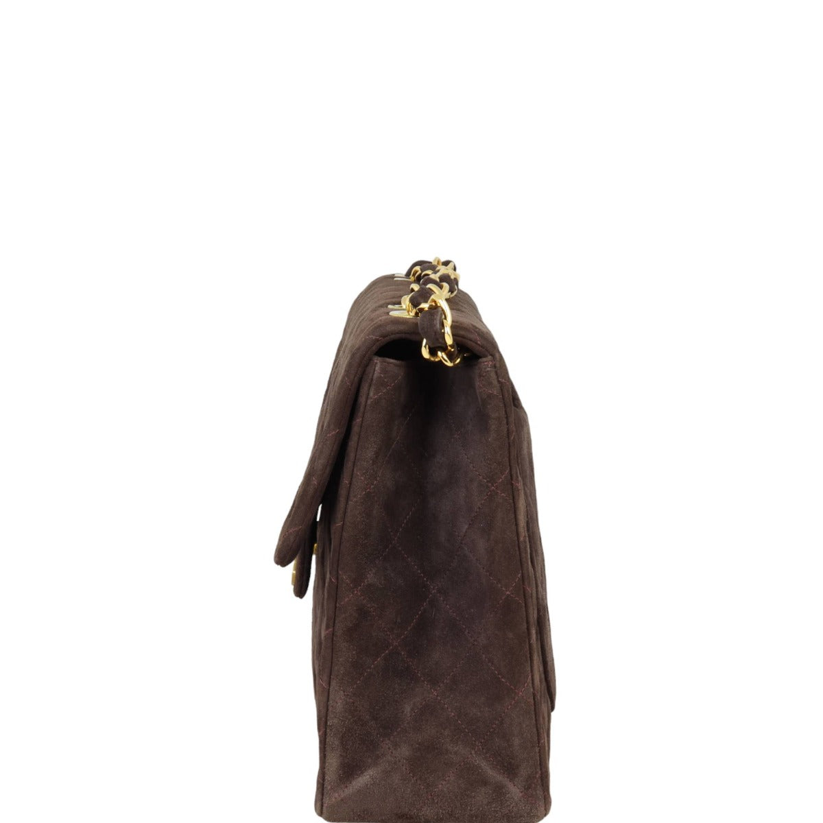 Chanel Maxi Jumbo XL Single Flap Suede
