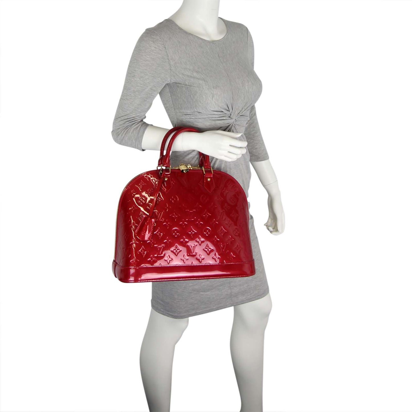 Louis Vuitton Alma MM Vernis Pomme d’Amour