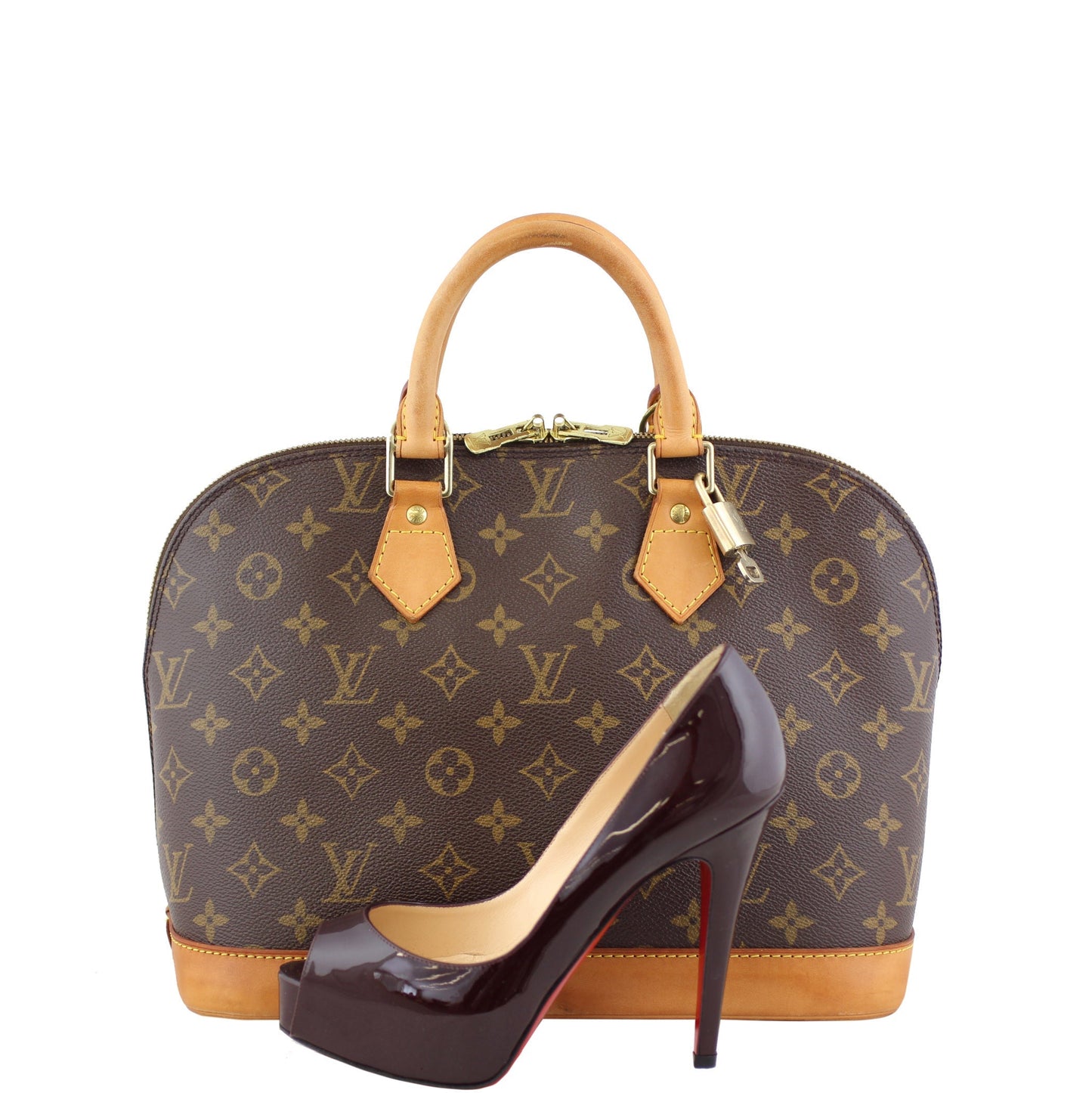 Louis Vuitton Alma PM Monogram | Gold Padlock
