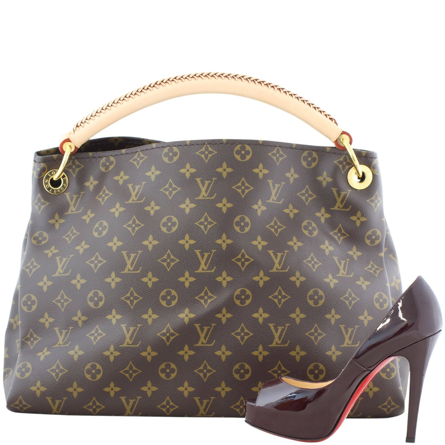 Louis Vuitton Artsy MM Monogram | Gold Charm