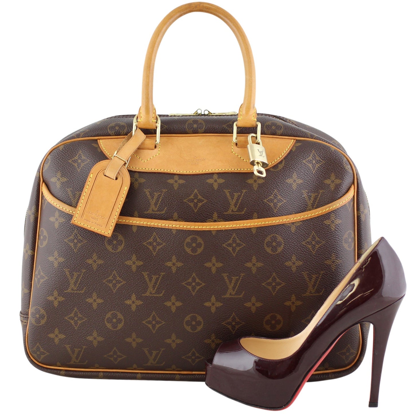 Louis Vuitton Deauville Bowling Vanity Monogram