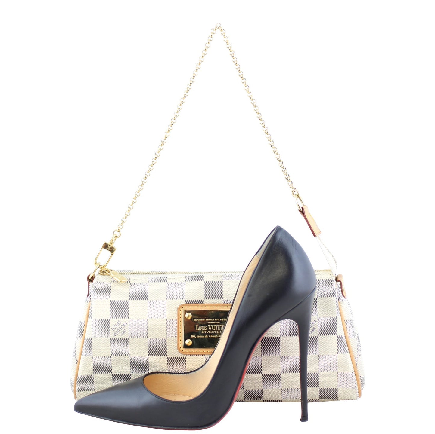 Louis Vuitton Eva Pochette Damier Azur