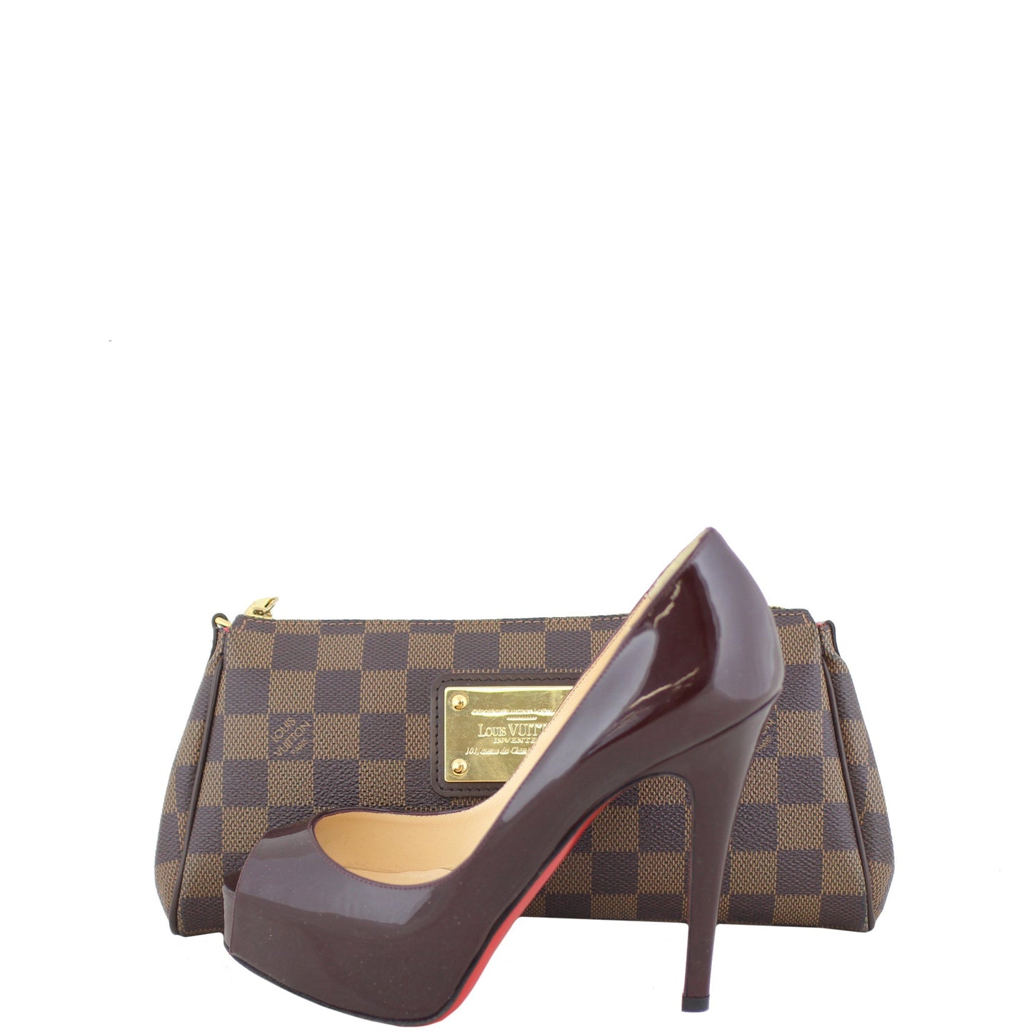 Louis Vuitton Eva Pochette Damier Ebene