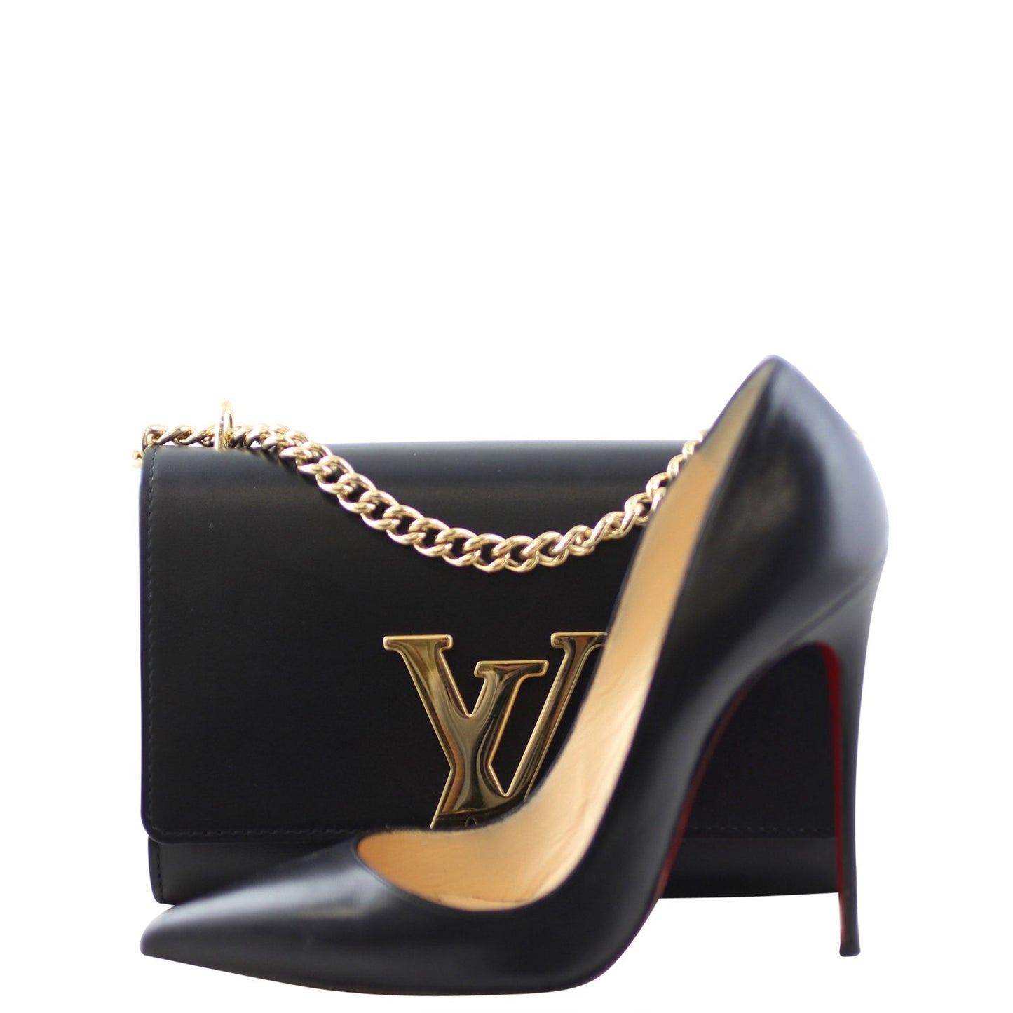 Louis Vuitton Louise MM Chain Shoulder Bag