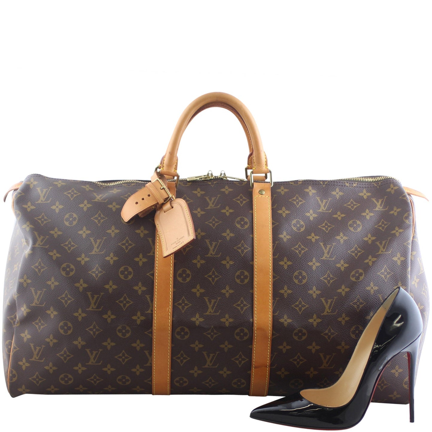 Louis Vuitton Monogram Keepall 55