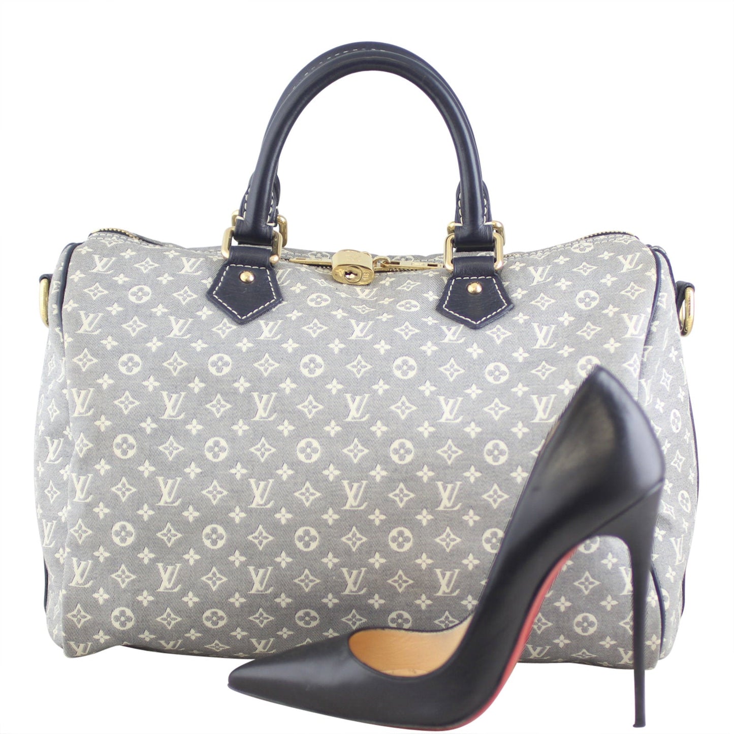 Louis Vuitton Speedy Bandouliere 30 Encre Idylle