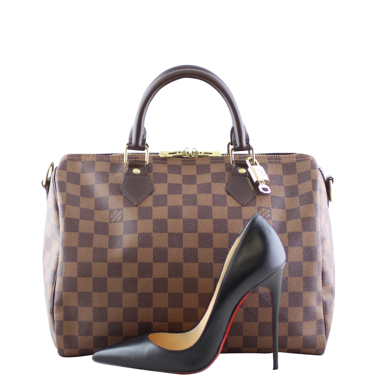 Louis Vuitton Speedy Bandouliere 30 Damier Ebene