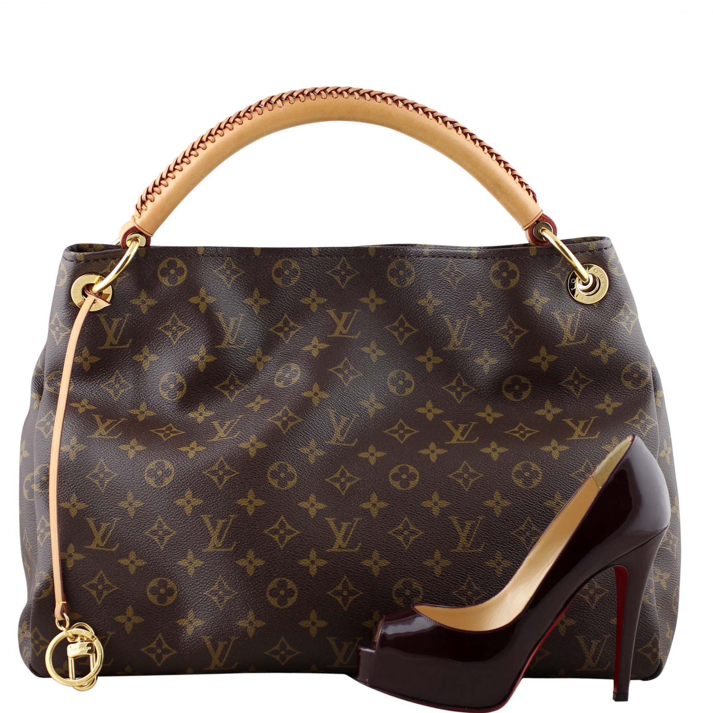 Louis Vuitton Artsy MM Monogram | Key Hanger