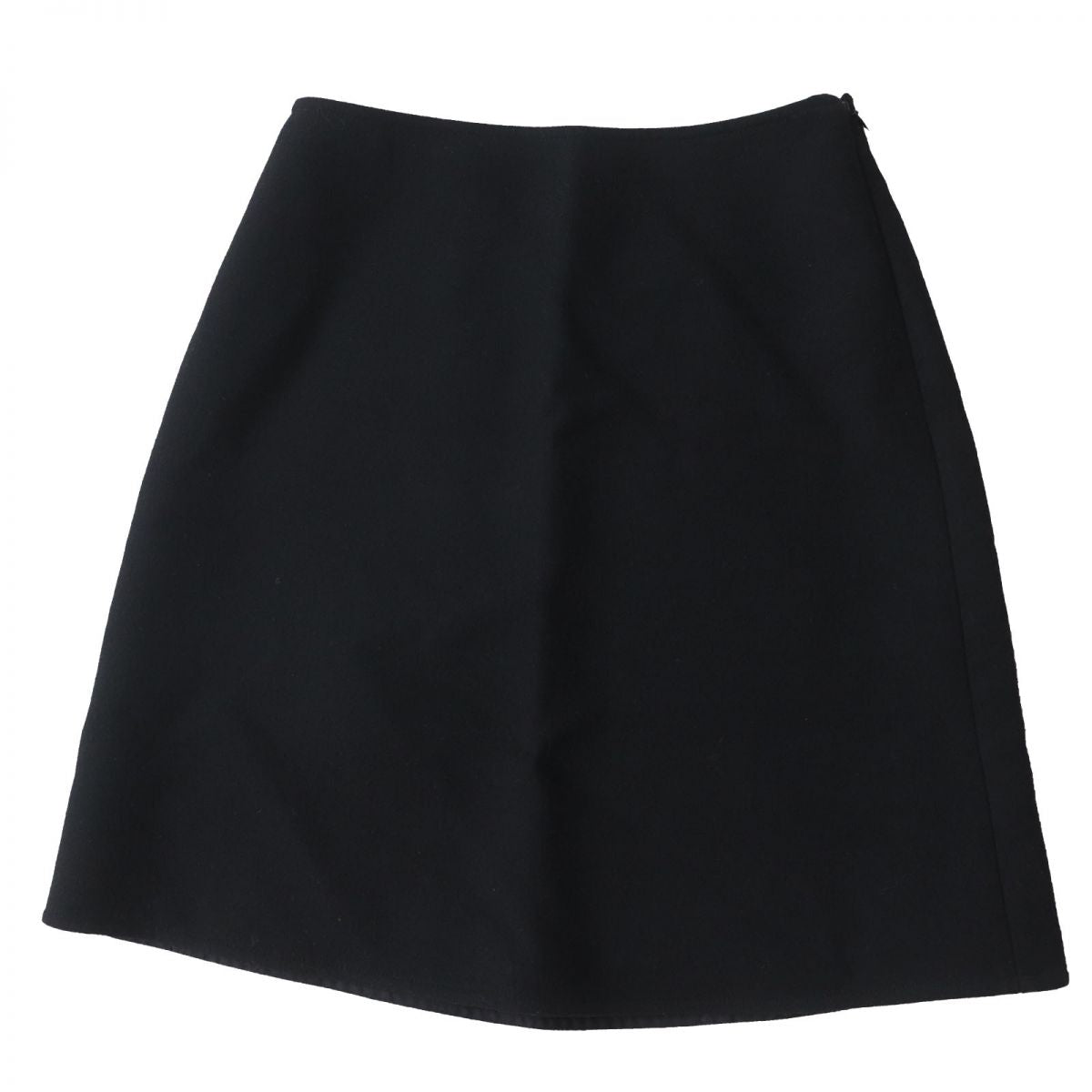 HERMES skirt Outer material: 99% wool, Outer material: 1% polyamide (nylon) black Women 34 d