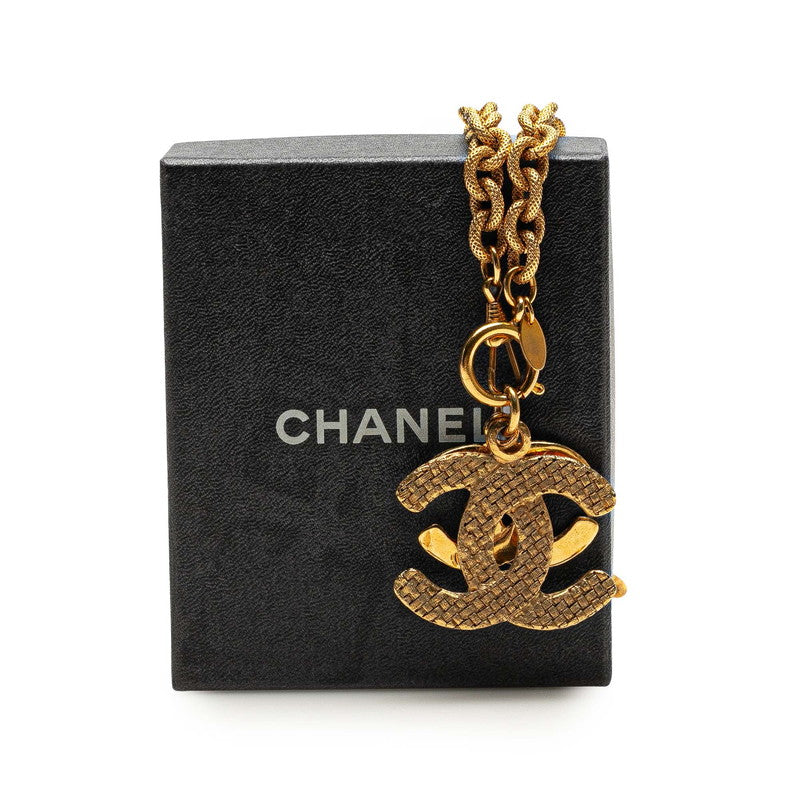 Chanel Coco Mark Braided Necklace