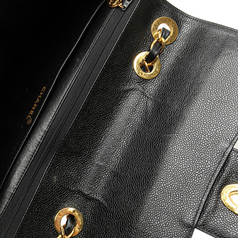 Chanel Mademoiselle Caviar Skin 2way Bag
