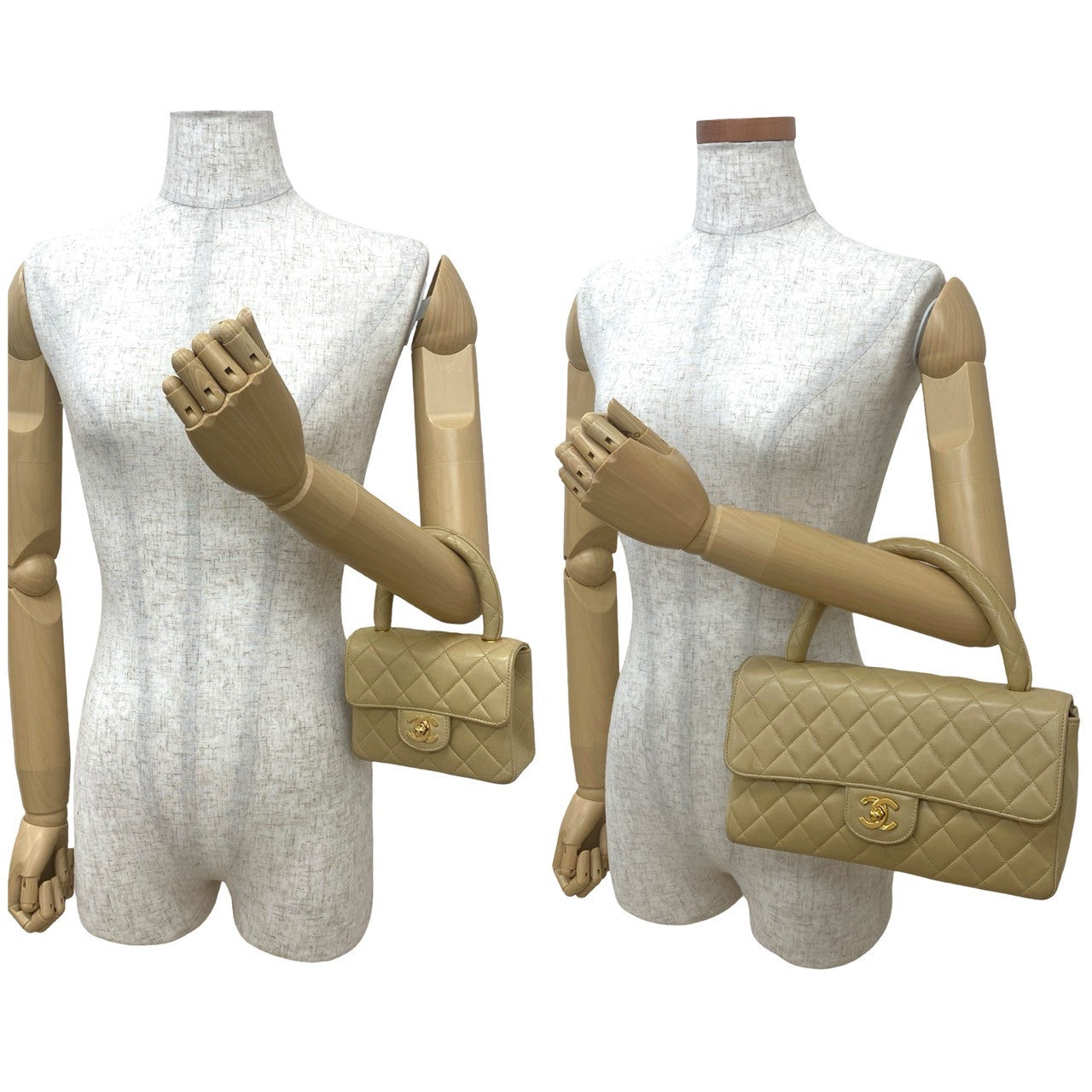 Chanel Matelassé Lambskin 2way Handbag