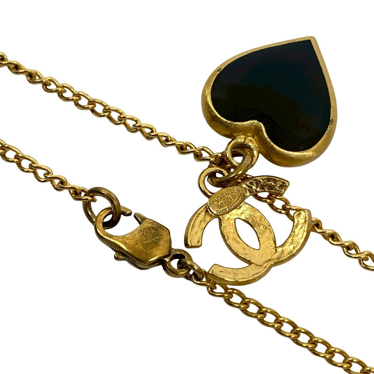 Chanel Coco Mark Heart Necklace