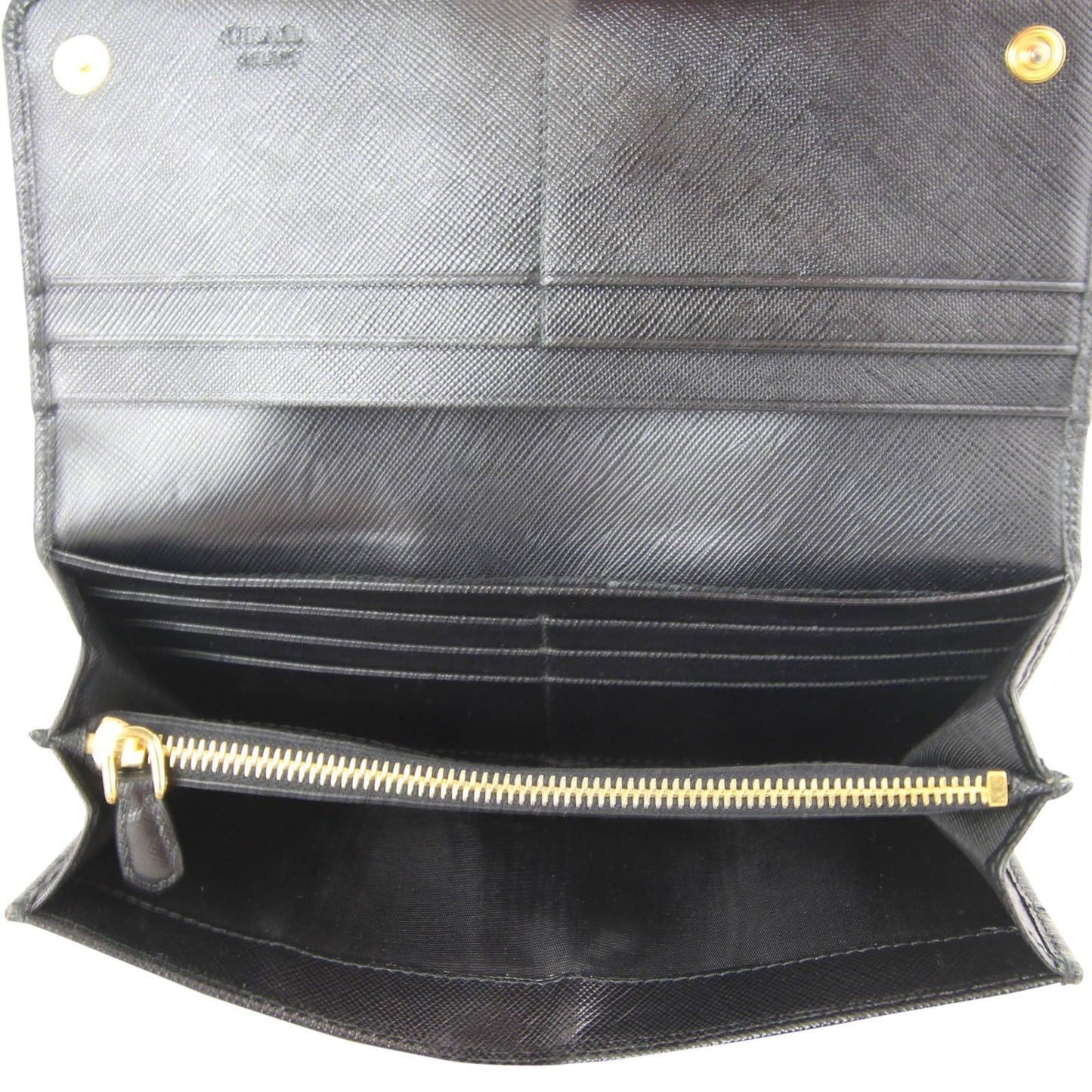 Prada Bow Continental Wallet