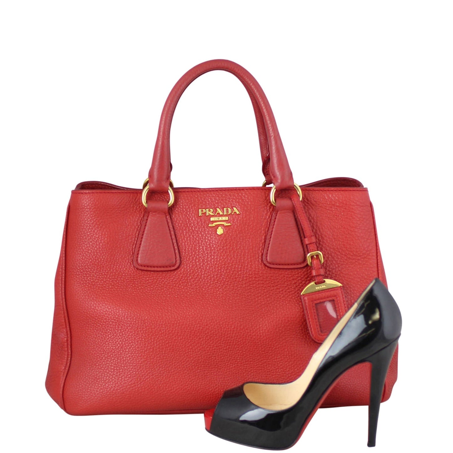 Prada Vitello Daino Tote Bag