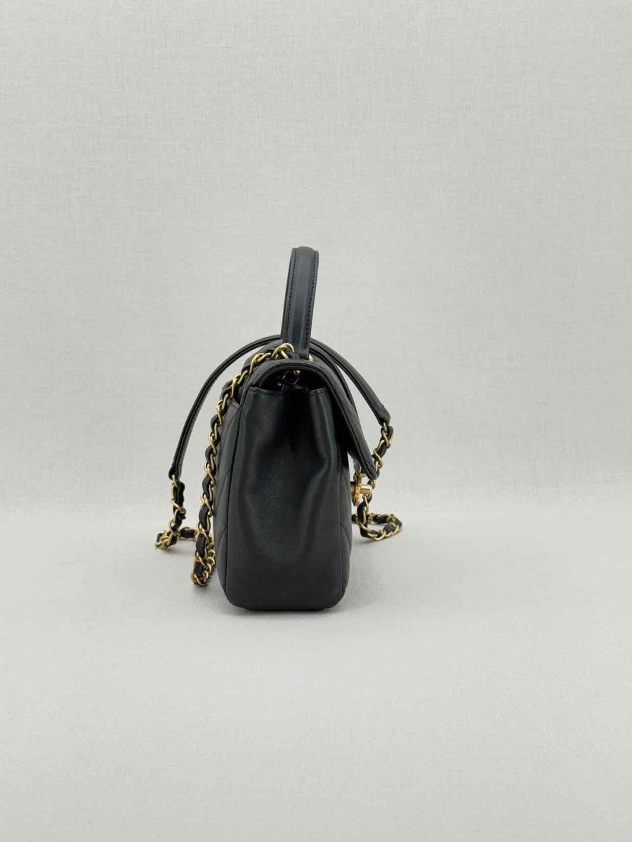 CHANEL In The City Black Top Handle