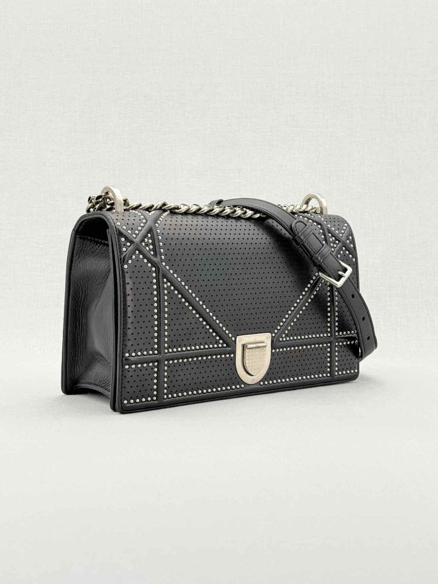 CHRISTIAN DIOR Diorama Black Crossbody