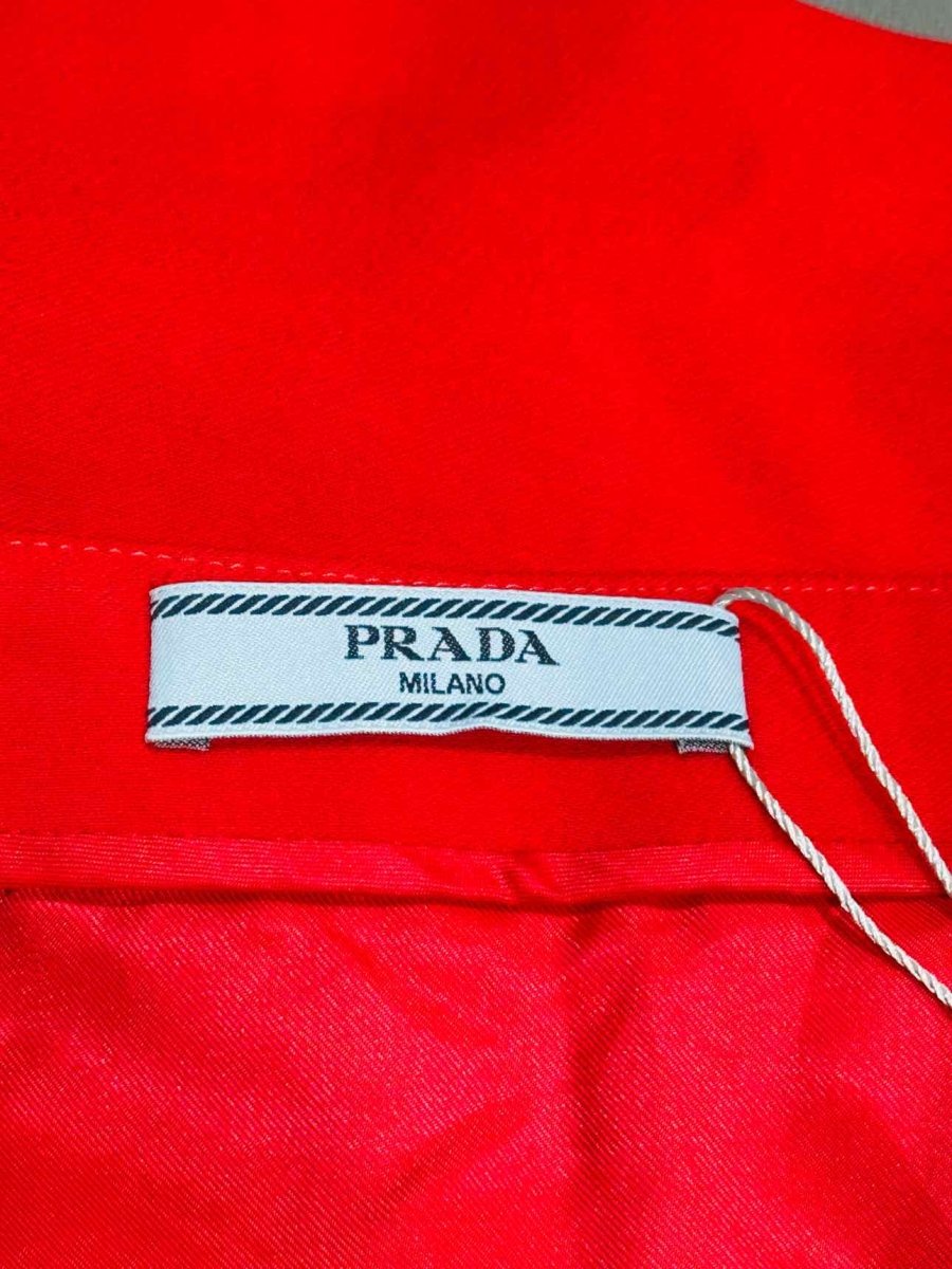 PRADA Red Size US 2 Knee Length Skirt