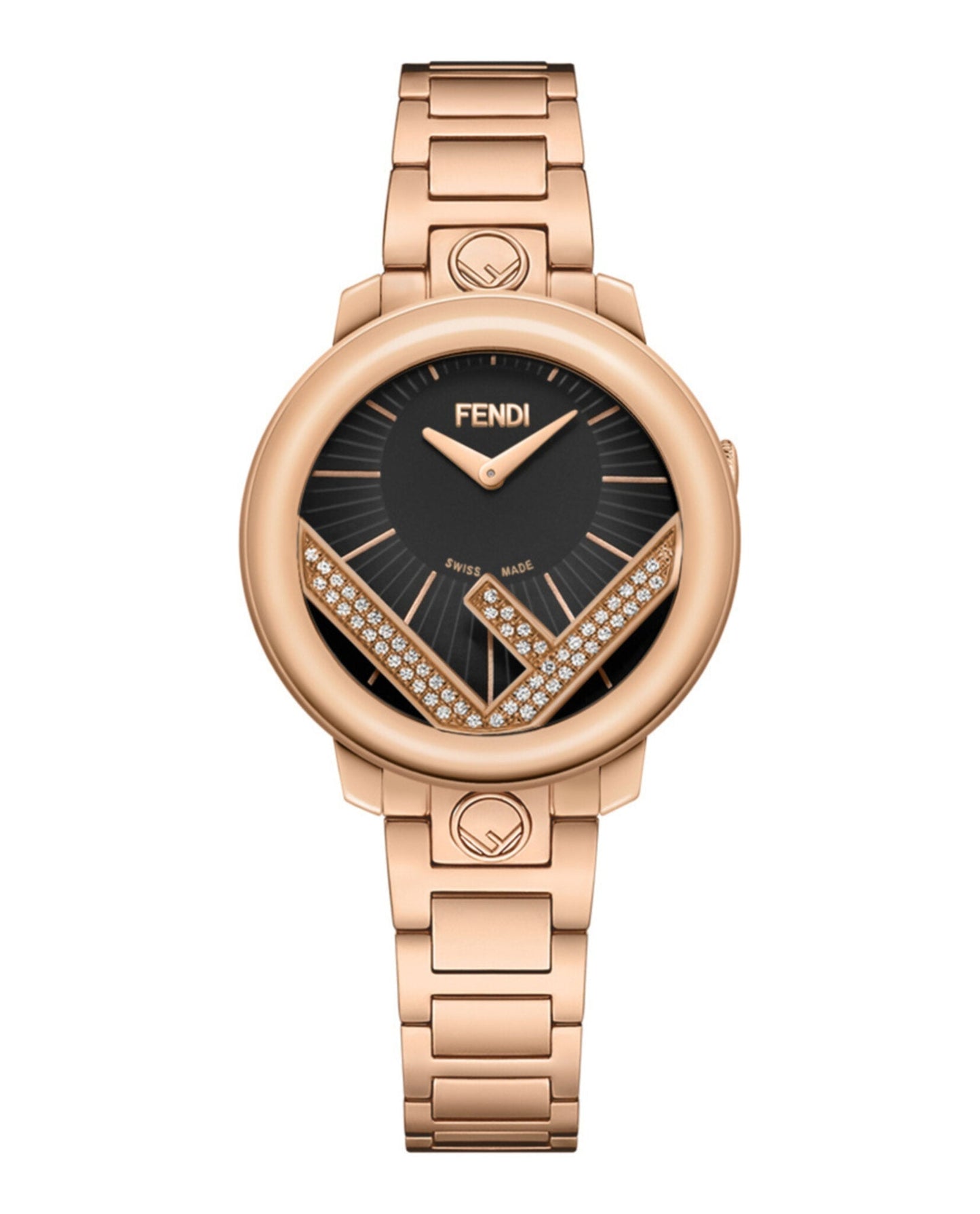 Fendi Run Away Diamond Watch Womens F711521000-C0