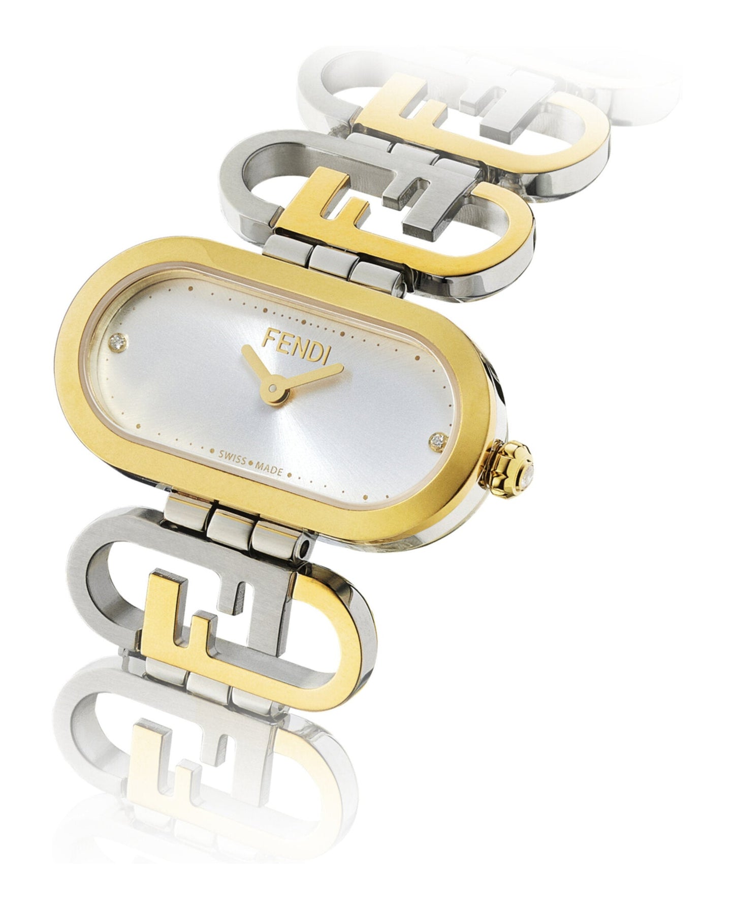 Fendi O'Lock Diamond Watch Womens F149010101