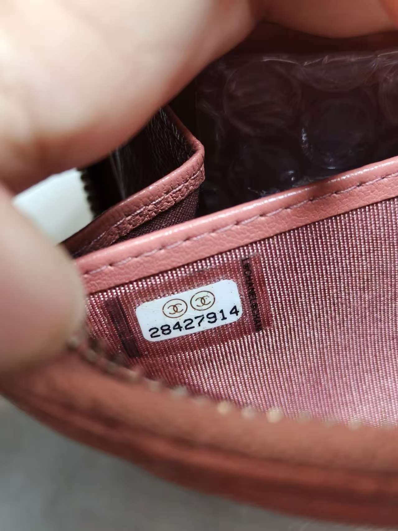 Chanel 2019 Classic Pink Leather Wallet - Designer Bag