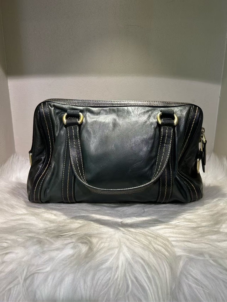 GUCCI Leather Black Shoulder Bag
