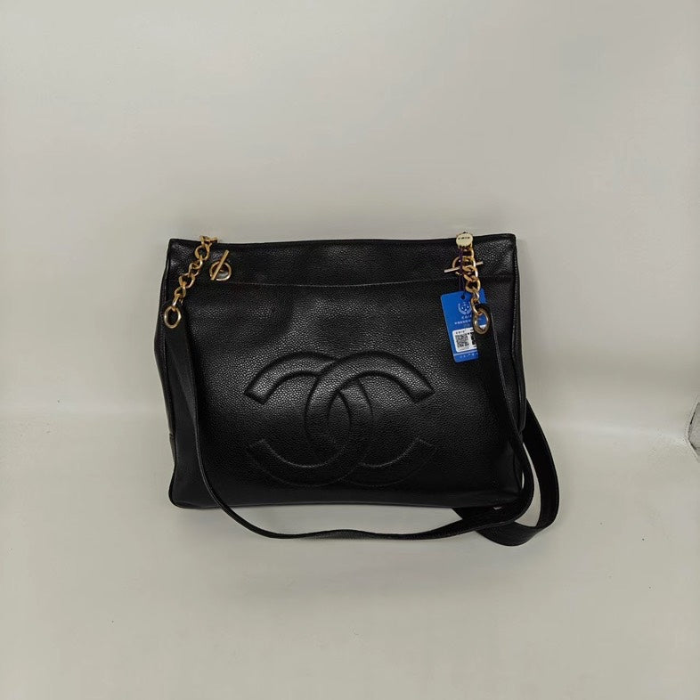 Chanel Black Caviar Shoulder Bag