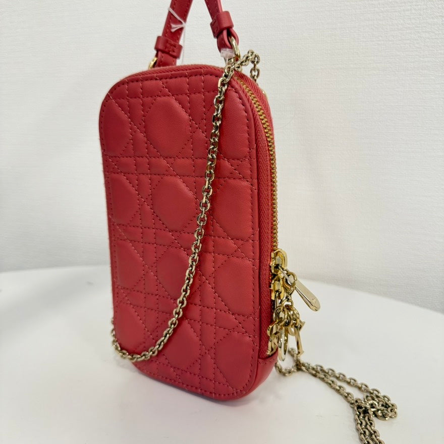 Dior Lambskin 2way Phone Pouch FM9047