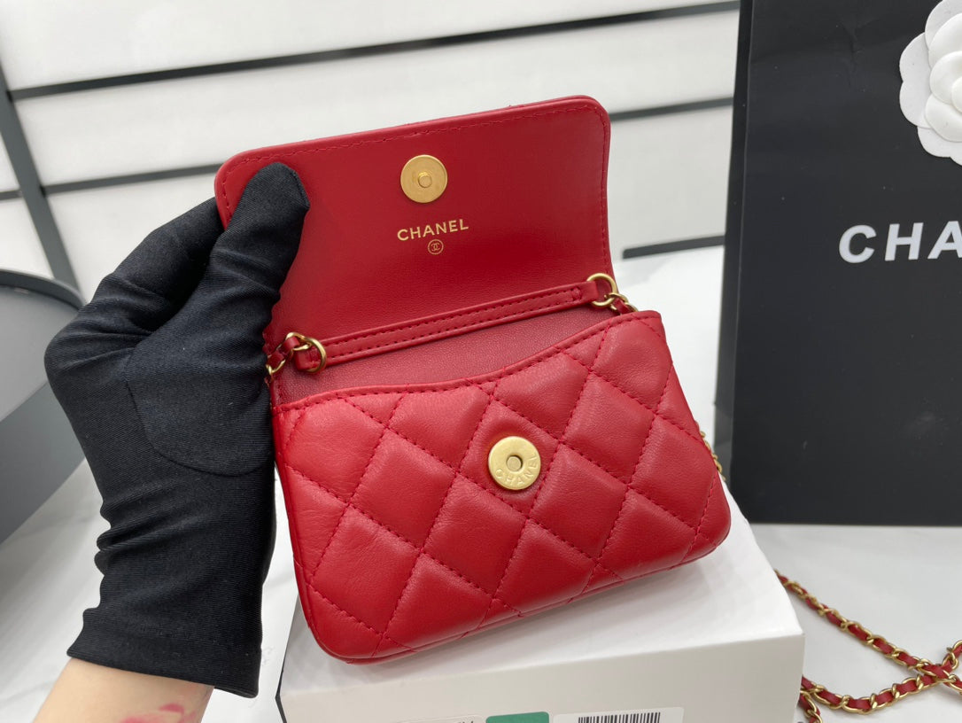 CHLMini Top Qualityap Bag Red For Women Bags 7.5in/19cm