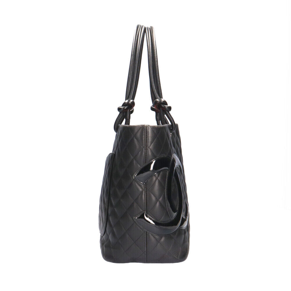 CHANEL Large tote Tote Bag A25167 Calfskin Cambon d