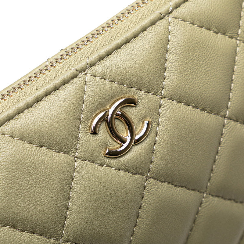Chanel Coco Mark Classic Matelasse Lambskin Clutch Bag
