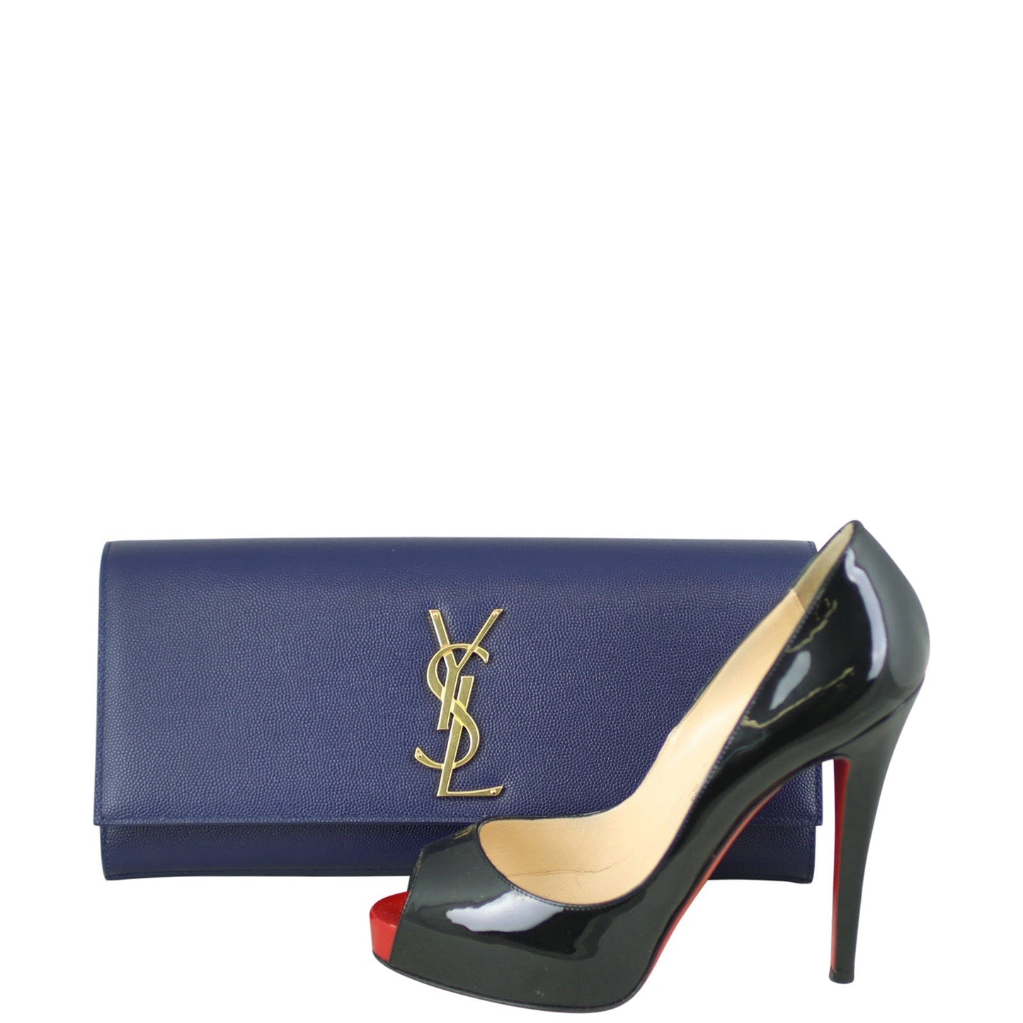 Saint Laurent Classic Monogram Kate Clutch