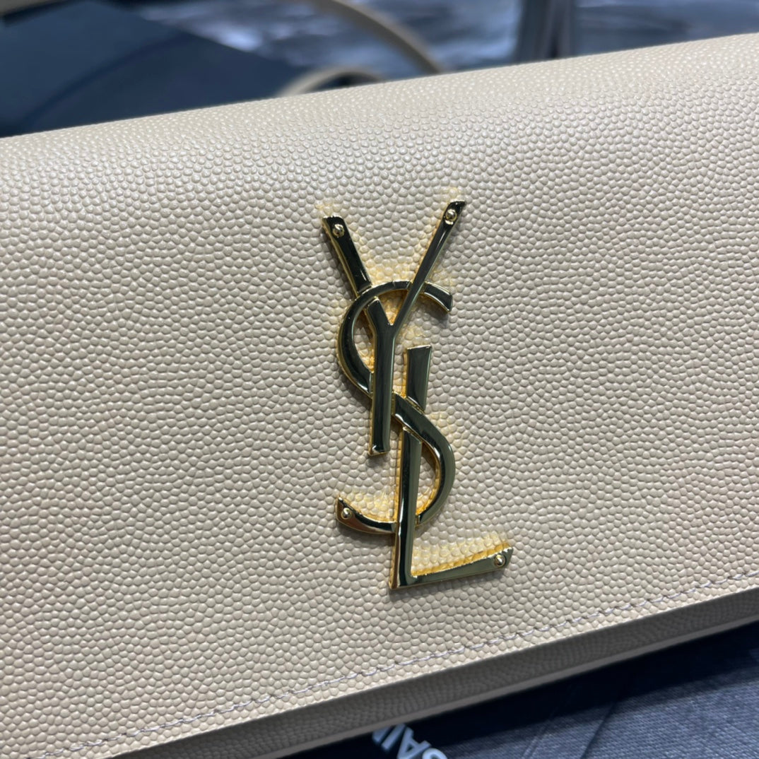 Top Quality Kate Belt Bag Grey For Women, Women’s Bags 7in/18cm YSL