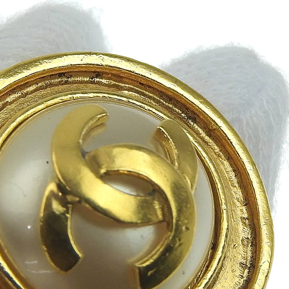 Chanel Coco Mark Earrings Imitation Pearl
