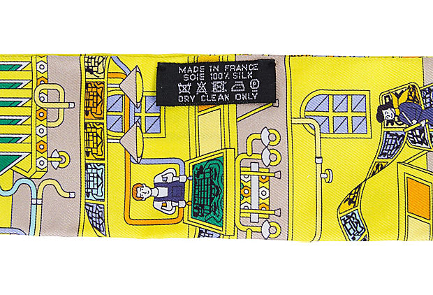 Hermes Yellow & Blue Medor Twilly