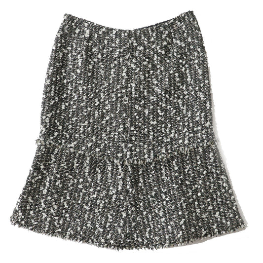 CHANEL Tweed skirt 04A P24139 Outer material: 46% rayon, Outer material: 27% nylon, Outer material: 27% wool, Lining: 100% silk Multi Women 38