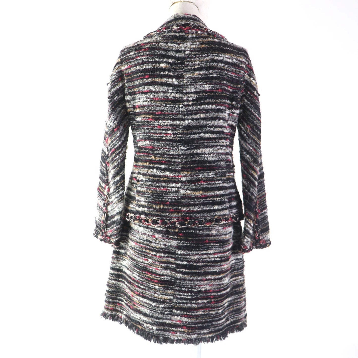 Chanel Tweed Wool 2way Set