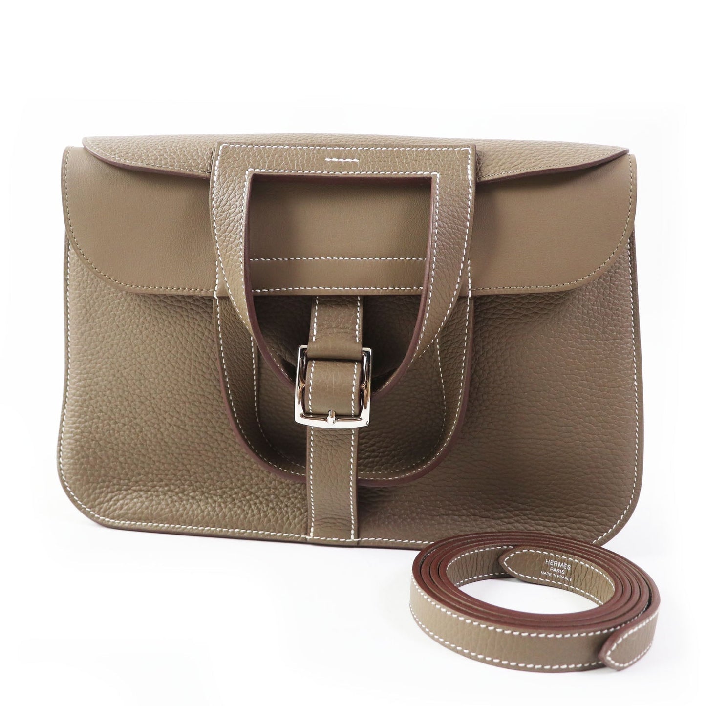 HERMES Shoulder Bag Taurillon Clemence Etope Arzan 31 Women  d