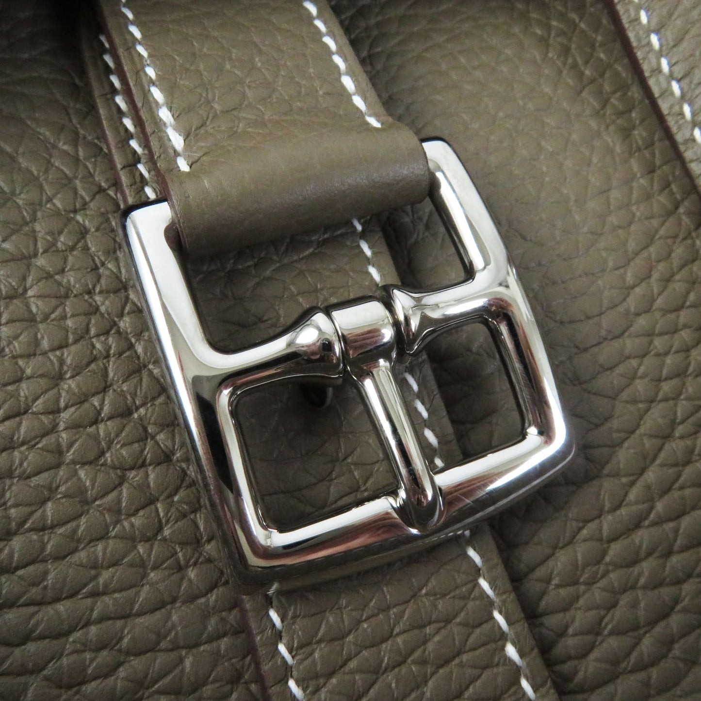 HERMES Shoulder Bag Taurillon Clemence Etope Arzan 31 Women  d