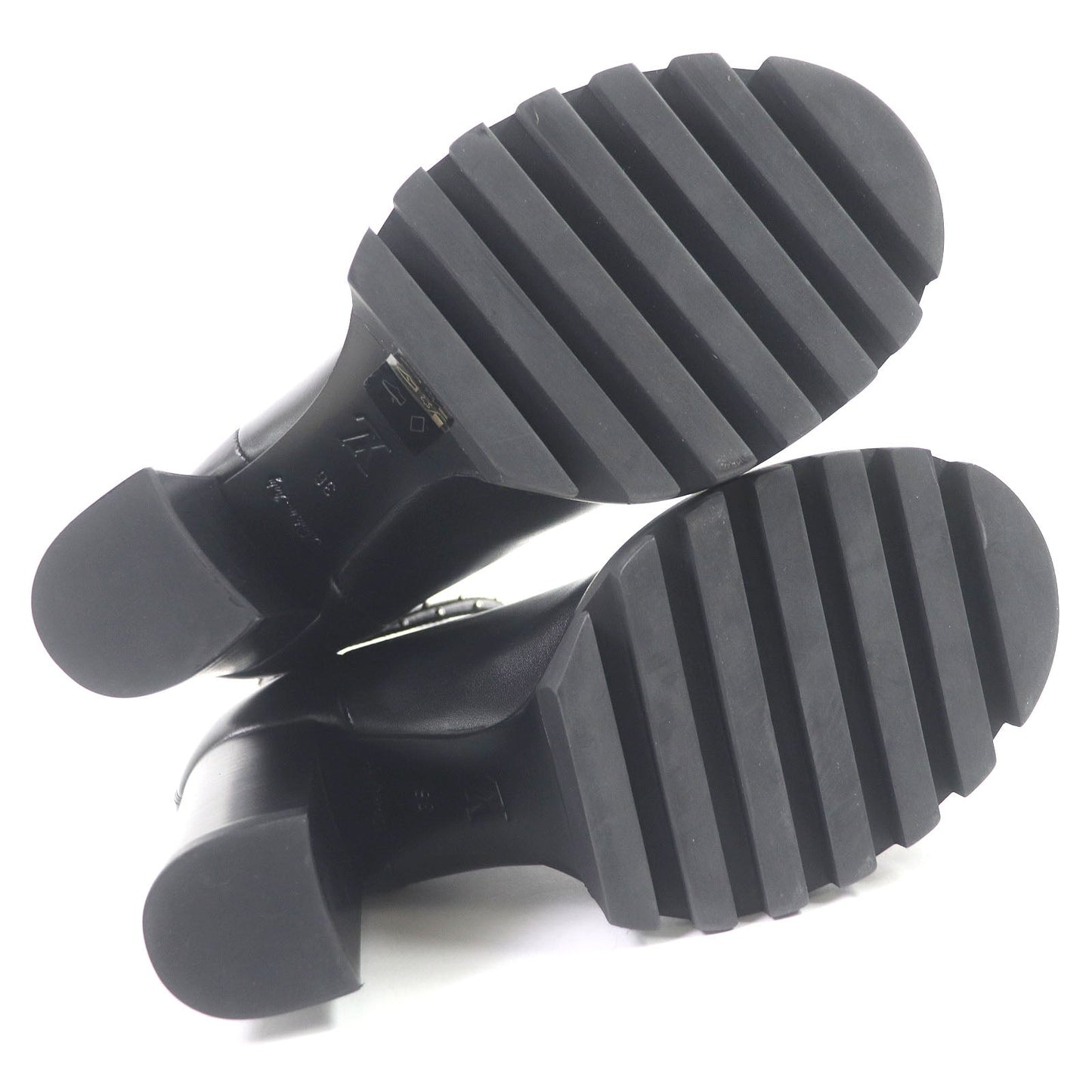 LOUIS VUITTON Ankle boots Main: Leather black Star trail line Women 36  d