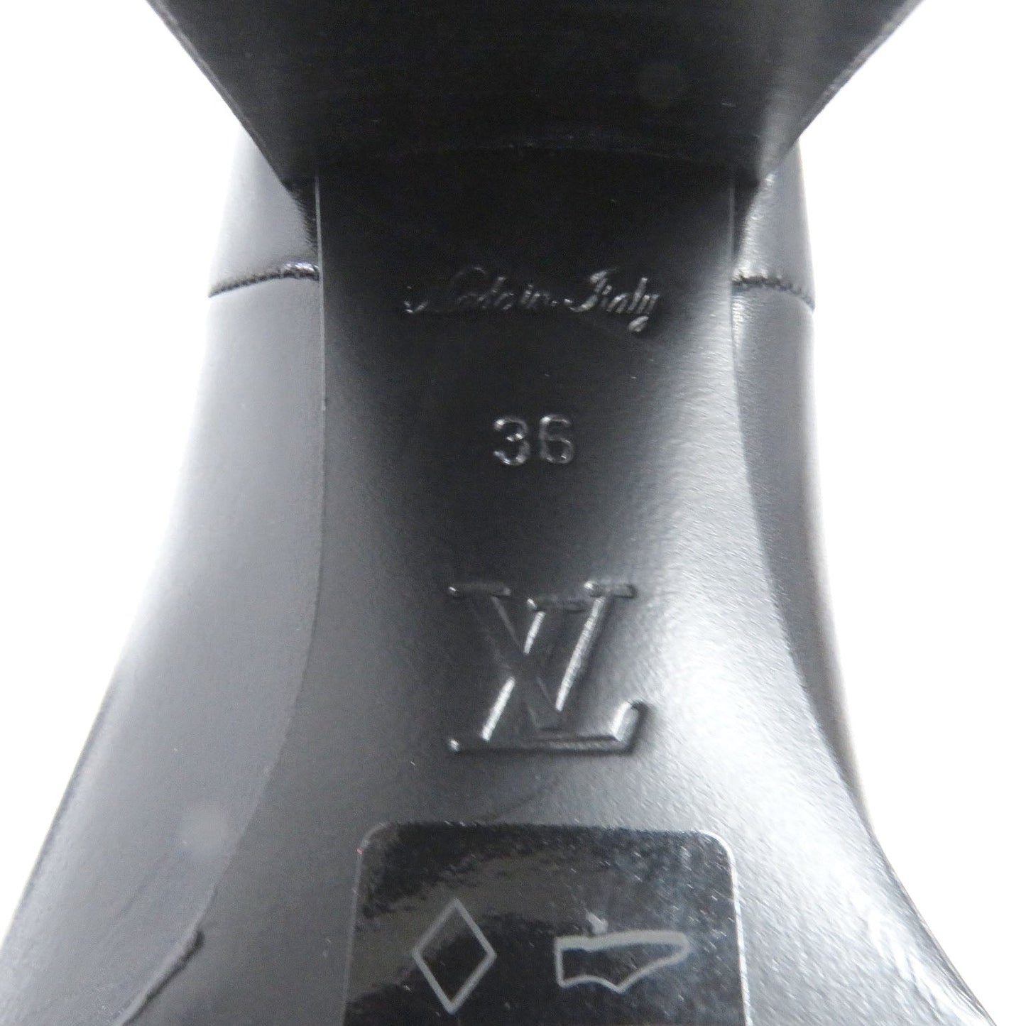 LOUIS VUITTON Ankle boots Main: Leather black Star trail line Women 36  d