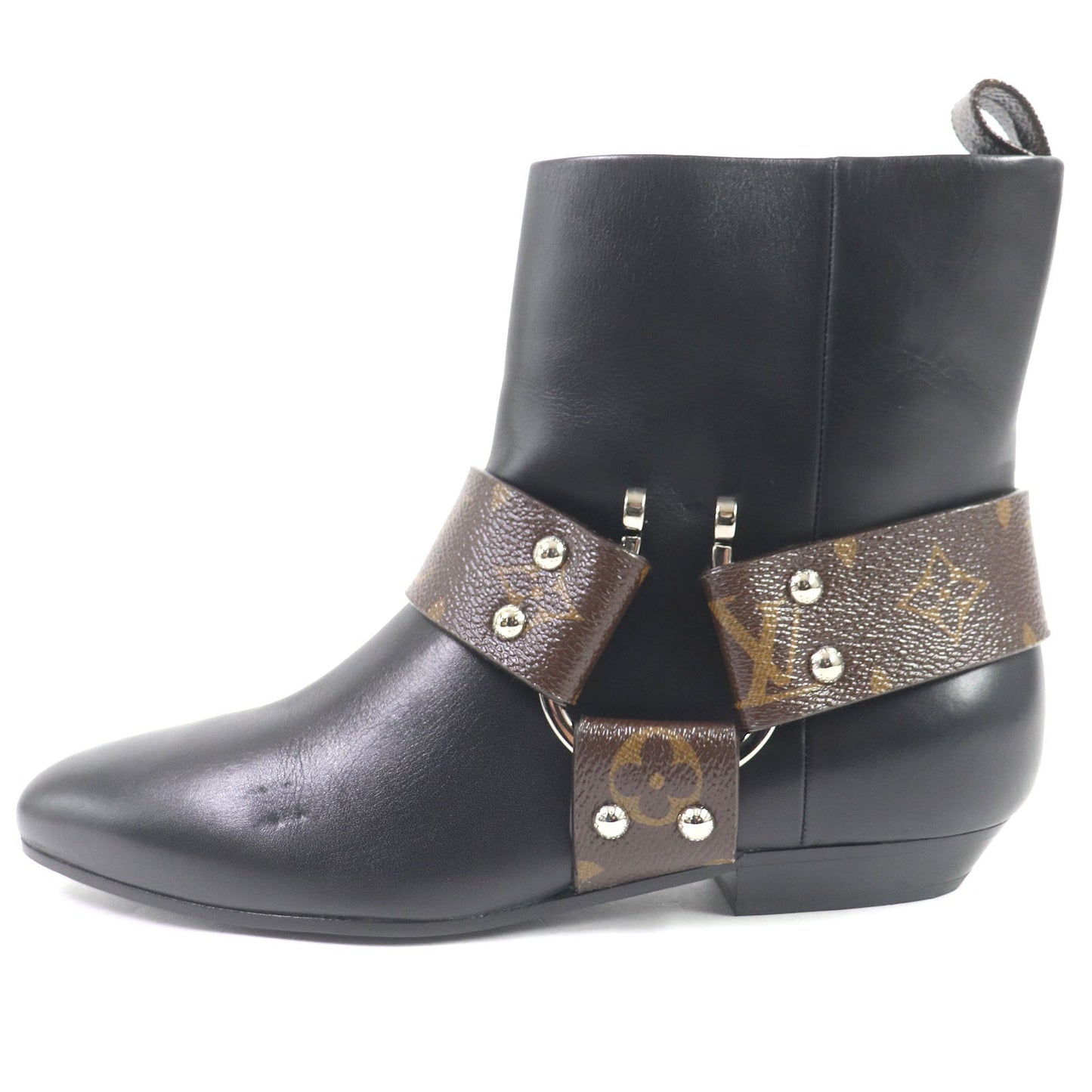 LOUIS VUITTON Ankle boots Main: Leather black Rhapsody line Women 36  d