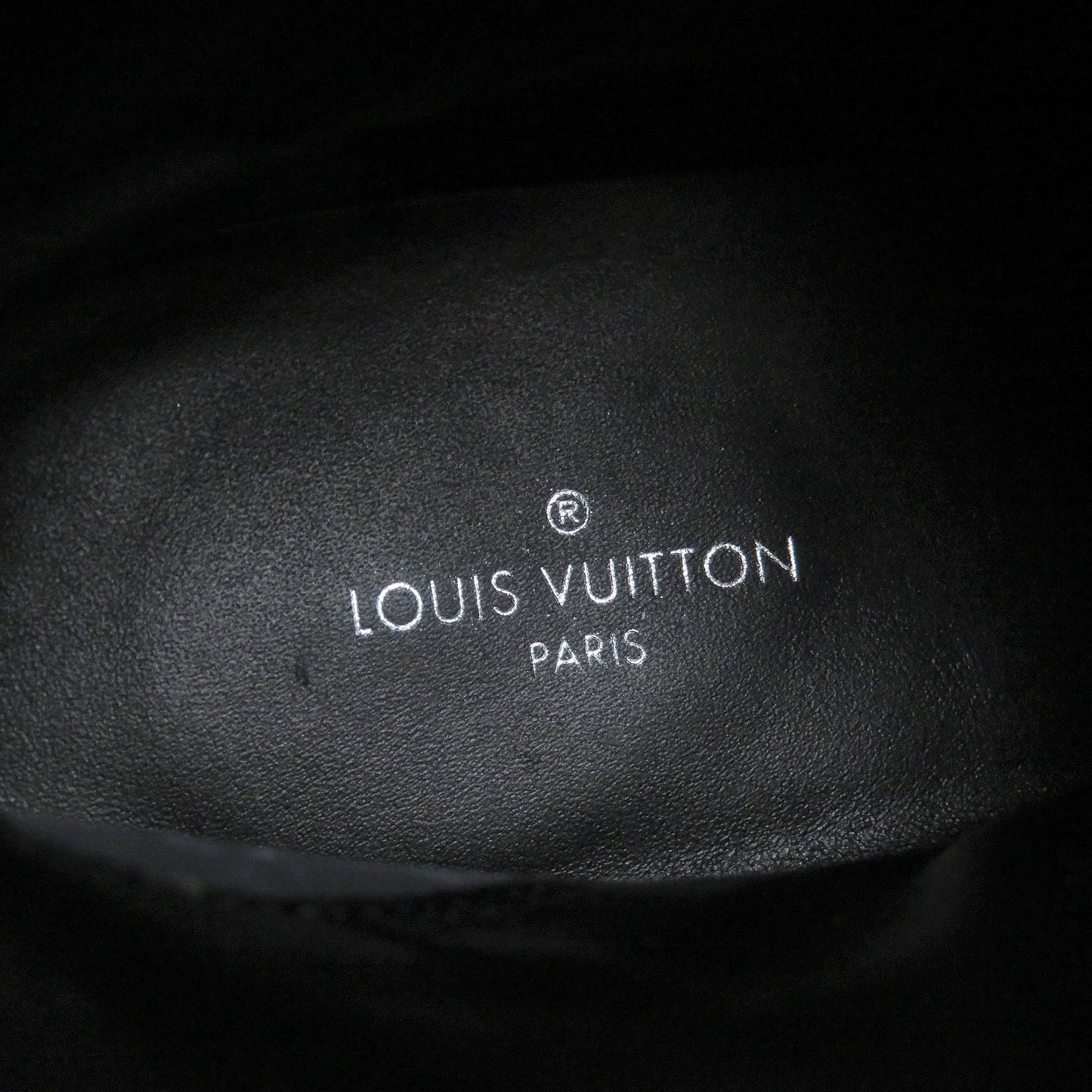 LOUIS VUITTON Ankle boots Main: Leather black Rhapsody line Women 36  d