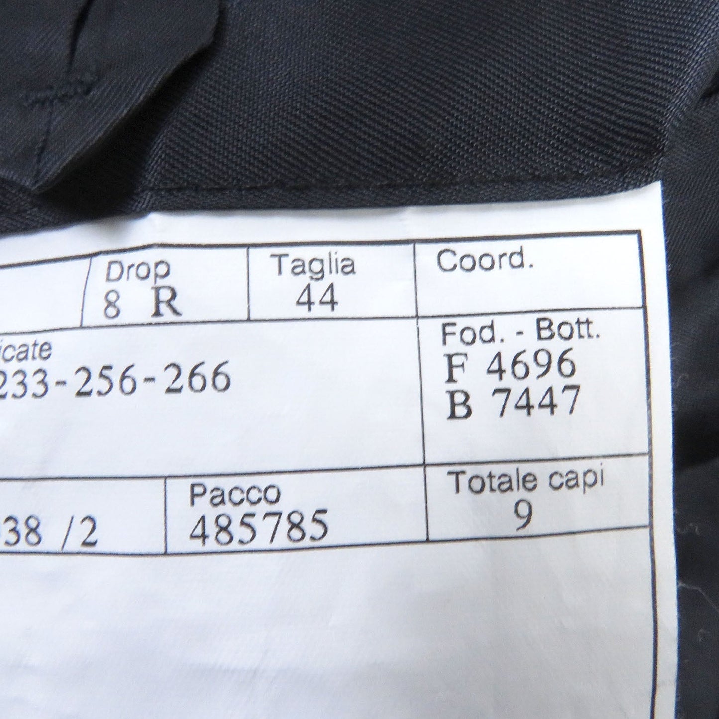 HERMES tailored jacket Outer: 100% wool, Lining: 100% cupra, Part: 100% cotton, Part: Lamb leather Navy mens 44  d