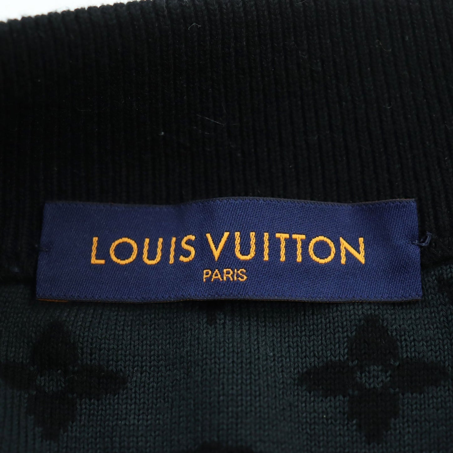 LOUIS VUITTON Blouson 1AA4XT cotton black LV Graffiti Zip Blouson M