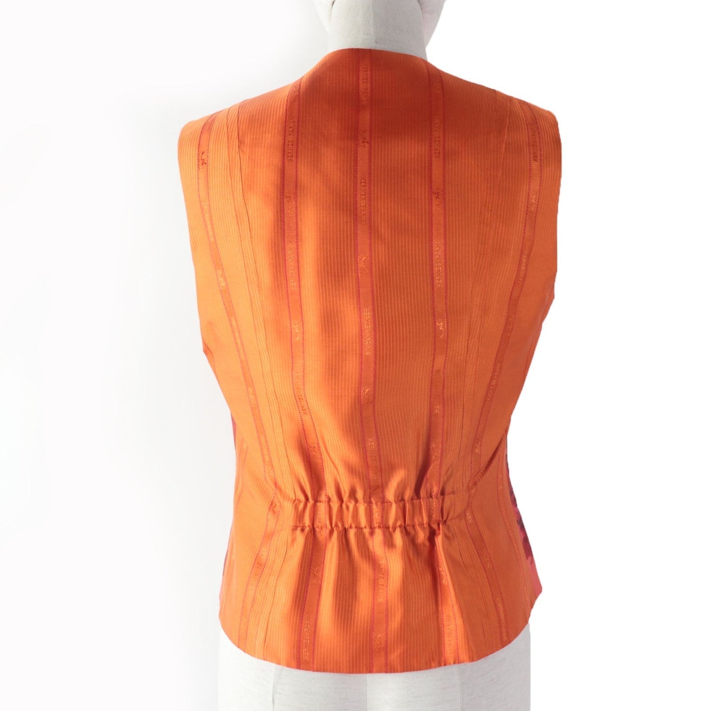 HERMES Best Main: 100% silk, Main: 100% acetate, Lining: 100% acetate Orange type CONCERTO Concerto Women 38  d