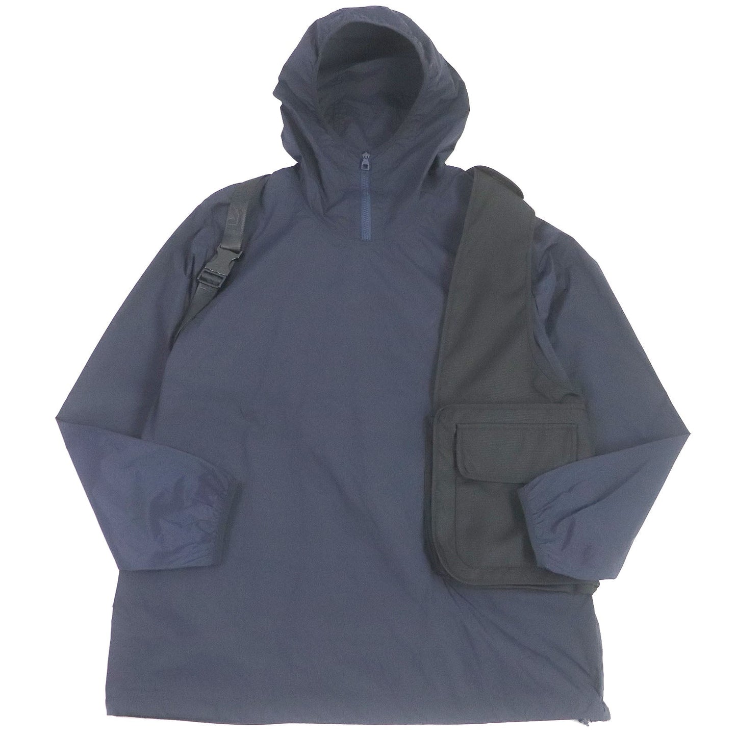 LOUIS VUITTON Blouson Main: 95% nylon, Main: 5% polyurethane, Part: 100% nylon Navy mens 52