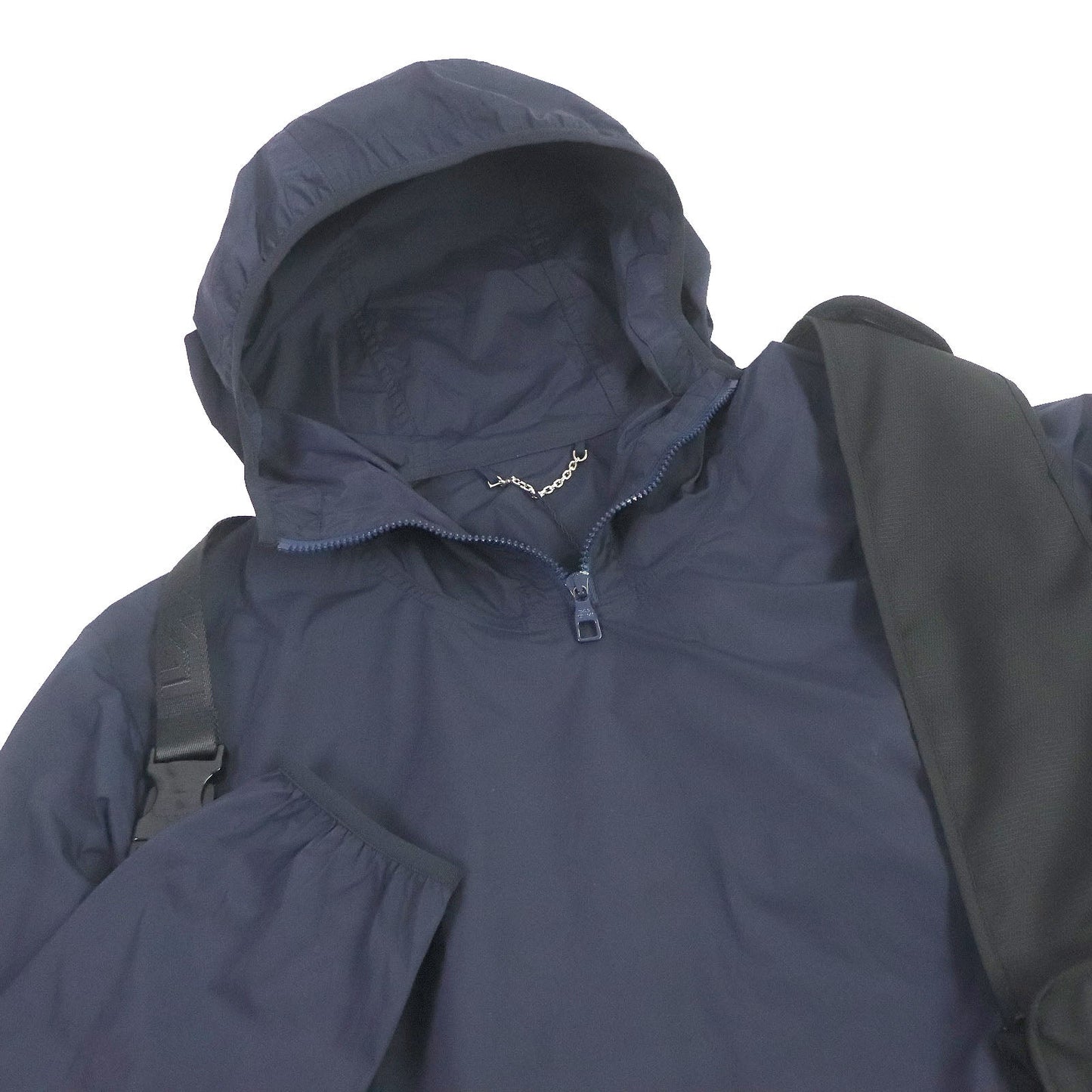 LOUIS VUITTON Blouson Main: 95% nylon, Main: 5% polyurethane, Part: 100% nylon Navy mens 52