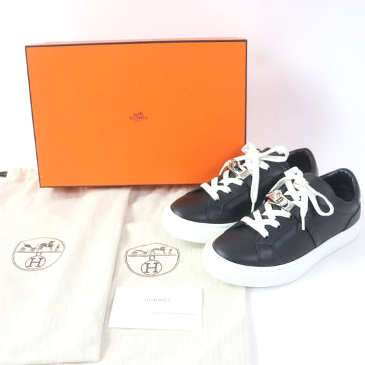 HERMES sneakers Main: Leather black Day Women 35  d